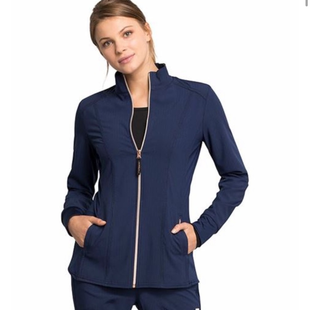 Cherokee Statement Scrub Jacket